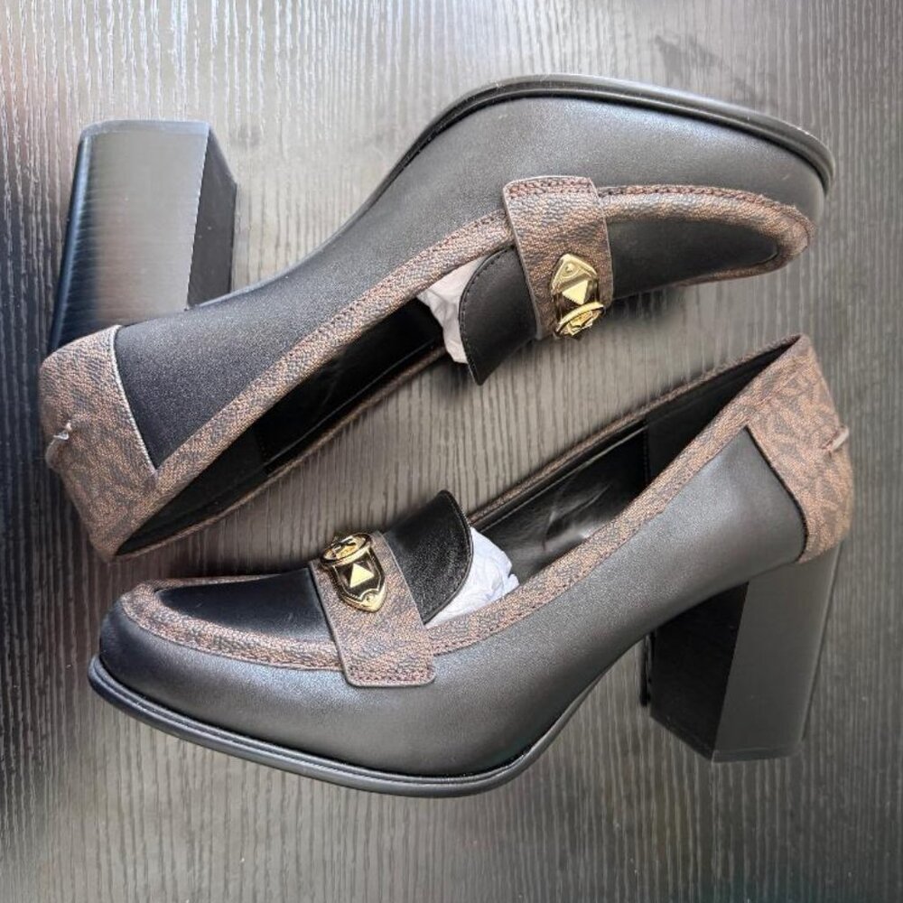 MICHAEL KORS "Jackie" Loafers With Heels | 9